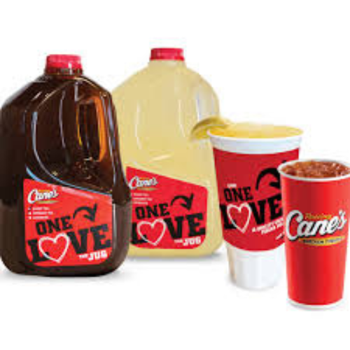 Raising Cane's drink menu