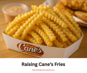 Raising Cane’s crinkle cut Fries