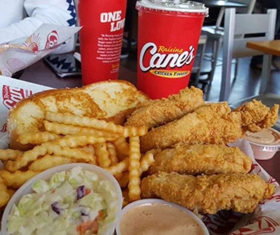 Raising Cane’s nutrition Facts