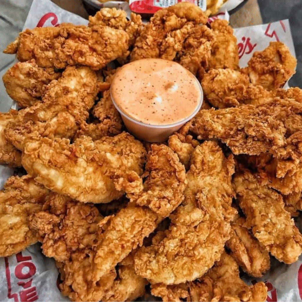 Raising Canes 25 Finger Tailgate Calories