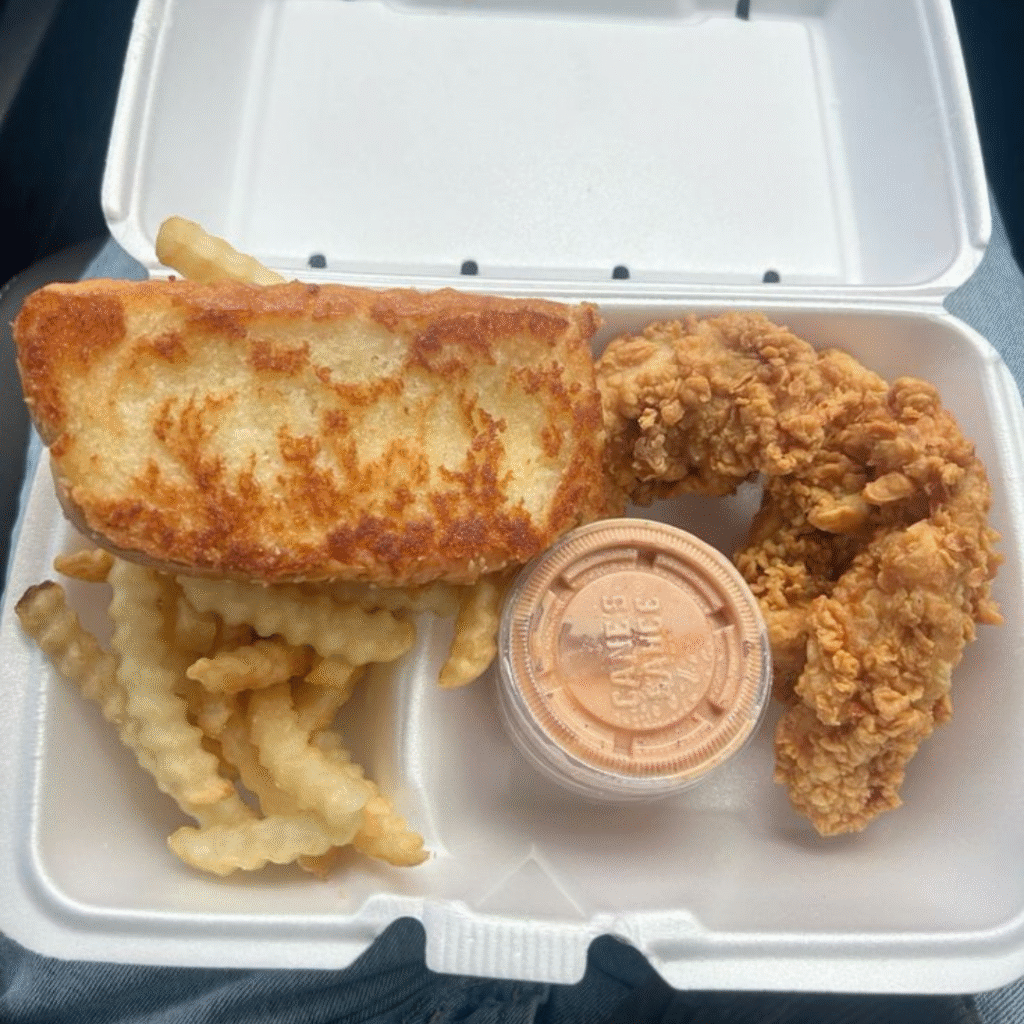 Raising Cane’s 3 Finger Combo